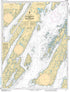 Canadian Hydrographic Service Nautical Chart CHS4619: Presque Harbour to/à Bar Haven Island and/et Paradise Sound