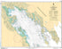 Canadian Hydrographic Service Nautical Chart CHS7122: Culbertson Island to/à Koojesse Inlet