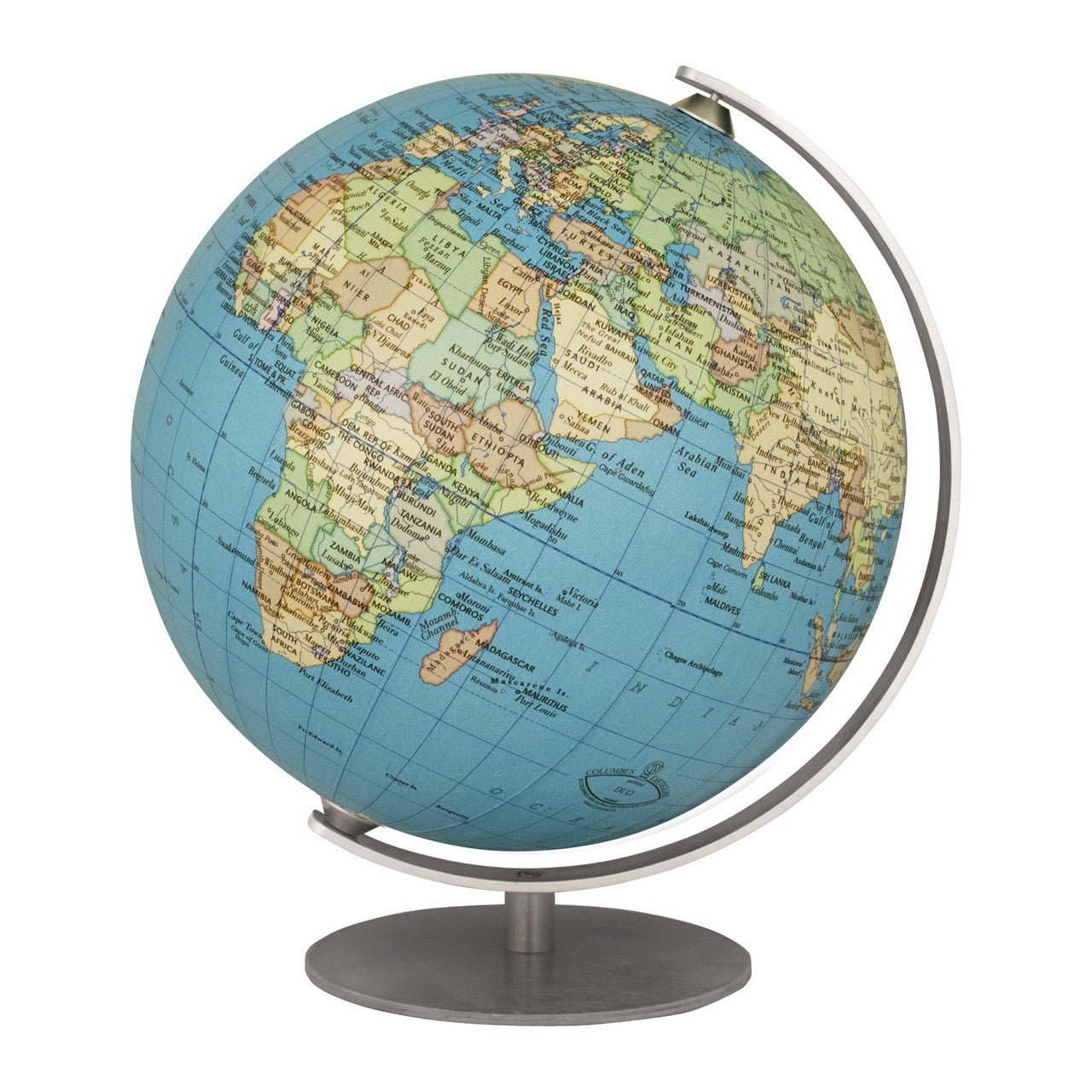 Mini Political 4.7 inch Desktop World Globe By Columbus Globes