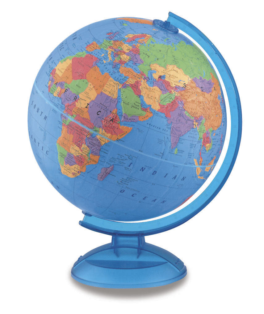 Adventurer 12 Inch Desktop World Globe By Replogle Globes